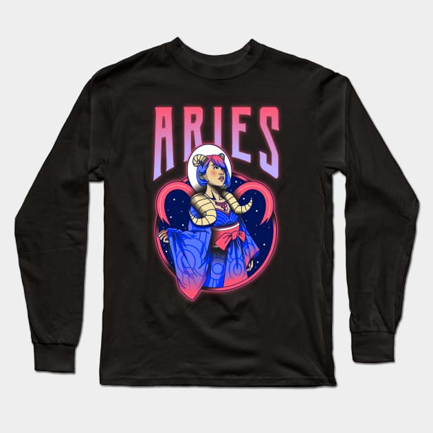 Aries 2 Long Sleeve T-Shirt by Studio-Sy